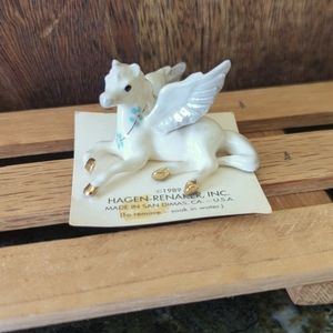 Vintage Hagen-Renaker 1989 Unicorn Figurine